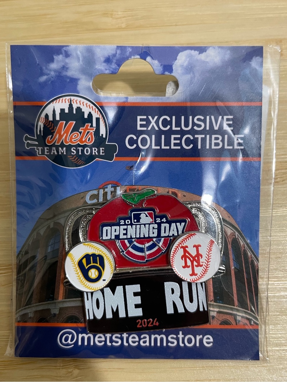 2024 New York Mets Opening Day Pin